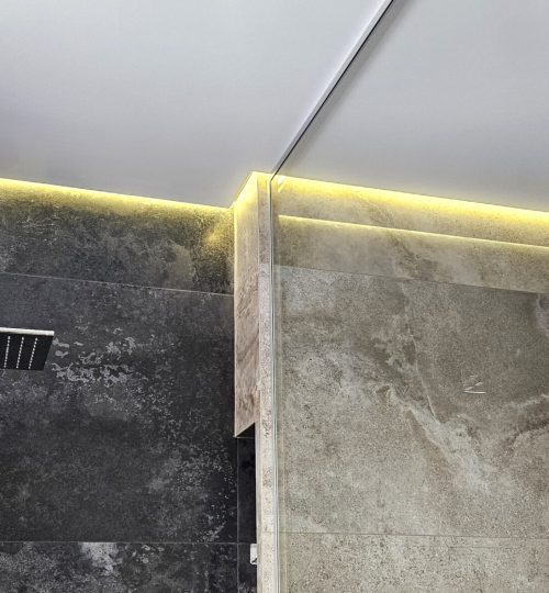 Тіньовий профіль з підсвіткою